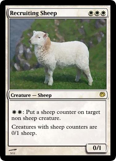 Recruiting Sheep